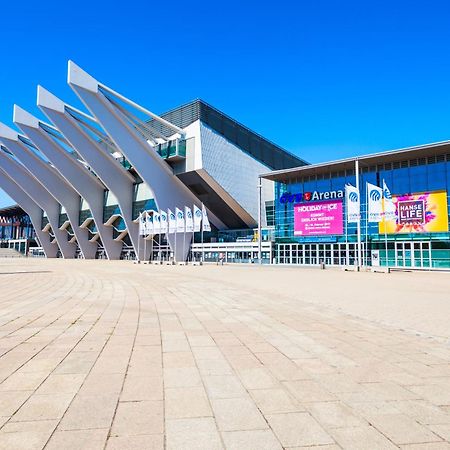 "Purple Chill" Super Zentrale Ferienwohnung Hbf-Messe-Buergerweide-Citygate-Ovb Arena Bremen Exterior photo